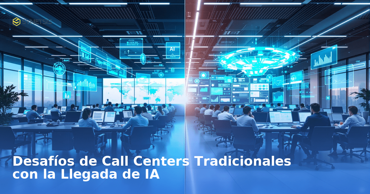 Desafíos de call centers tradicionales con la llegada de inteligencia artificial en 2026